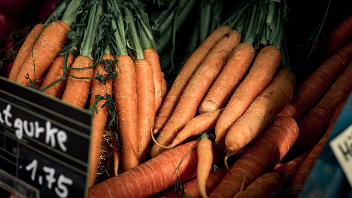 Karotten auf einem Bild
